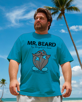 Mr. Grey Beard Men's Plus Size Short Sleeve T-Shirt